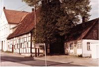 Fr&uuml;her Gasthaus Meyer und danach W&auml;sche Haller und Fahrradreparatur Fritz Tanne an der Bremer-Tor-Stra&szlig;e